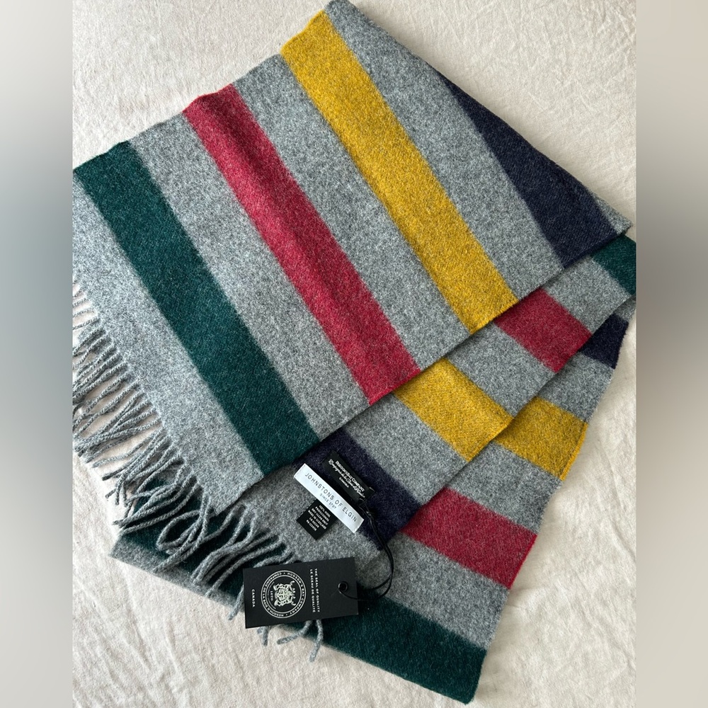 HBC Stripes Wool Scarf from Hudson’s Bay